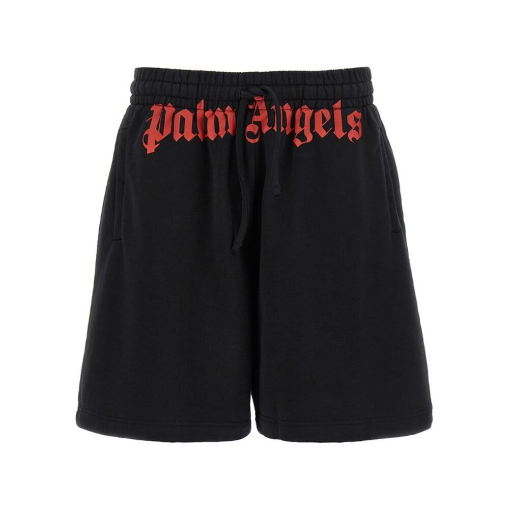 Palm Angels Men Logo Bermuda Shorts